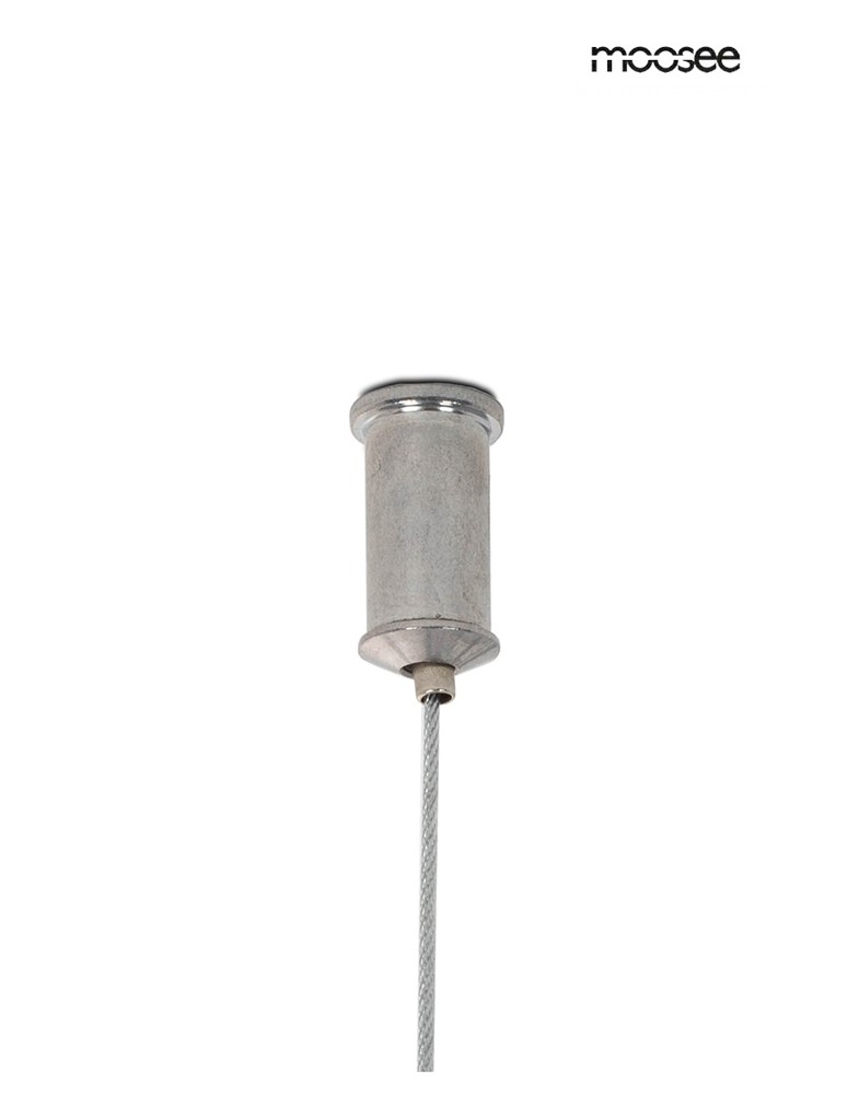 Designer pendant lamps - MOOSEE WAVE CORDON 1A chrome pendant lamp (MSE1501100193) - product kolory-swiatla.pl 11