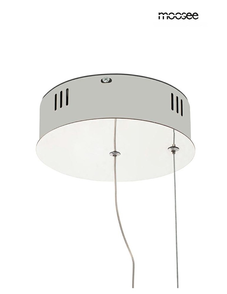 Designer pendant lamps - MOOSEE WAVE CORDON 1A chrome pendant lamp (MSE1501100193) - product kolory-swiatla.pl 12