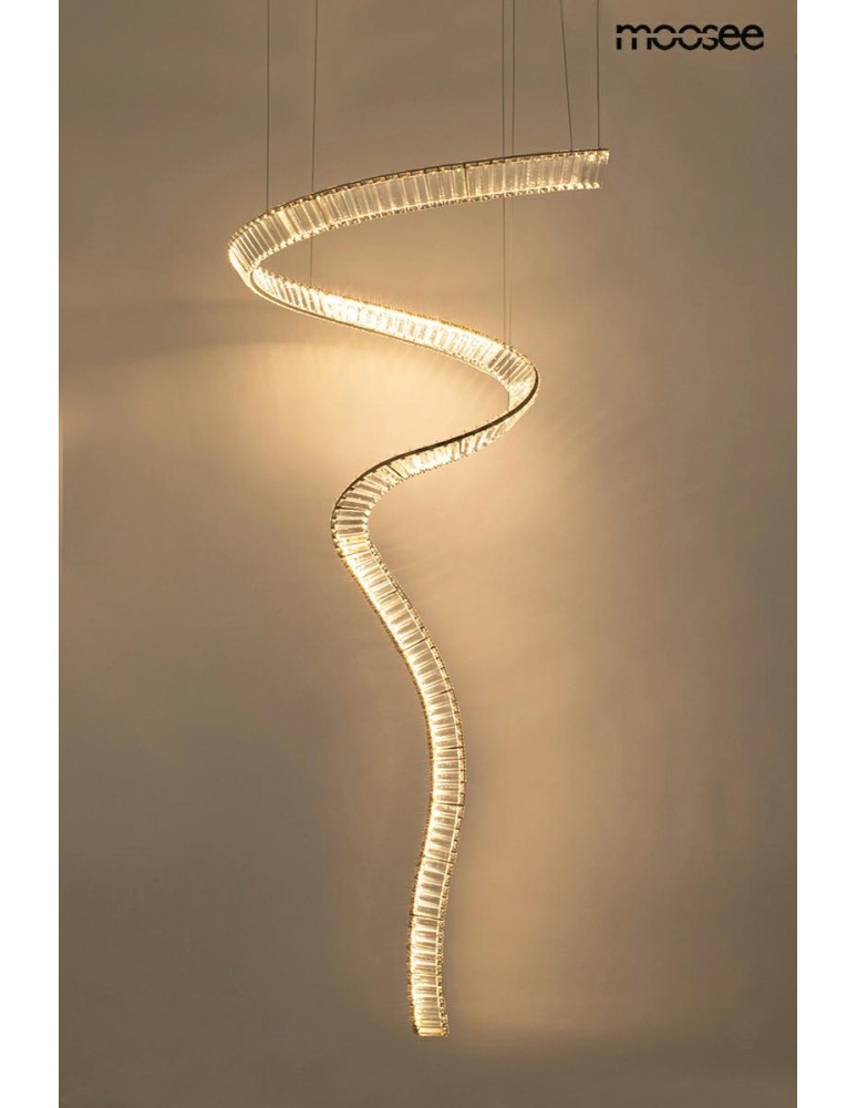 Designer pendant lamps - MOOSEE WAVE CORDON 1A chrome pendant lamp (MSE1501100193) - product kolory-swiatla.pl 13