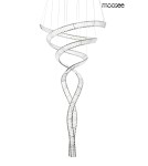 Designer pendant lamps - MOOSEE WAVE CORDON 2B chrome pendant lamp (MSE1501100194) - product 1