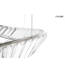 Designer pendant lamps - MOOSEE WAVE CORDON 2B chrome pendant lamp (MSE1501100194) - product 6