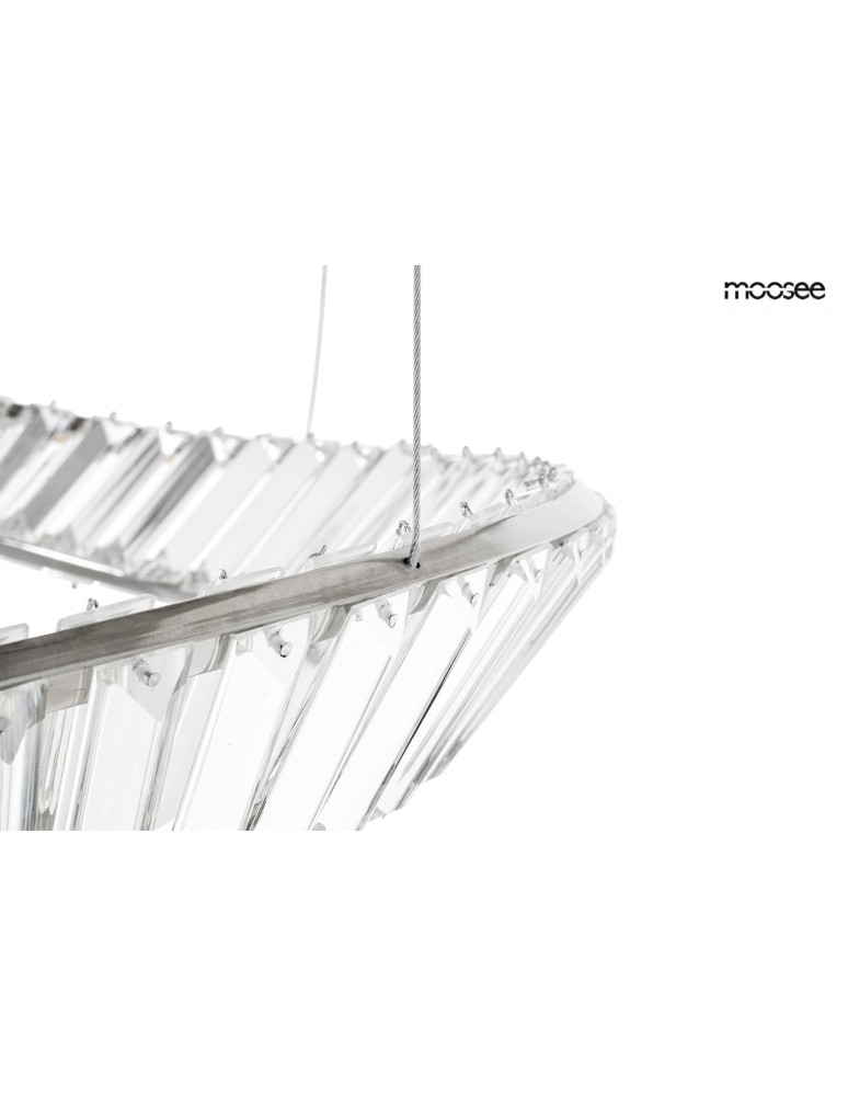 Designer pendant lamps - MOOSEE WAVE CORDON 2B chrome pendant lamp (MSE1501100194) - product kolory-swiatla.pl 6