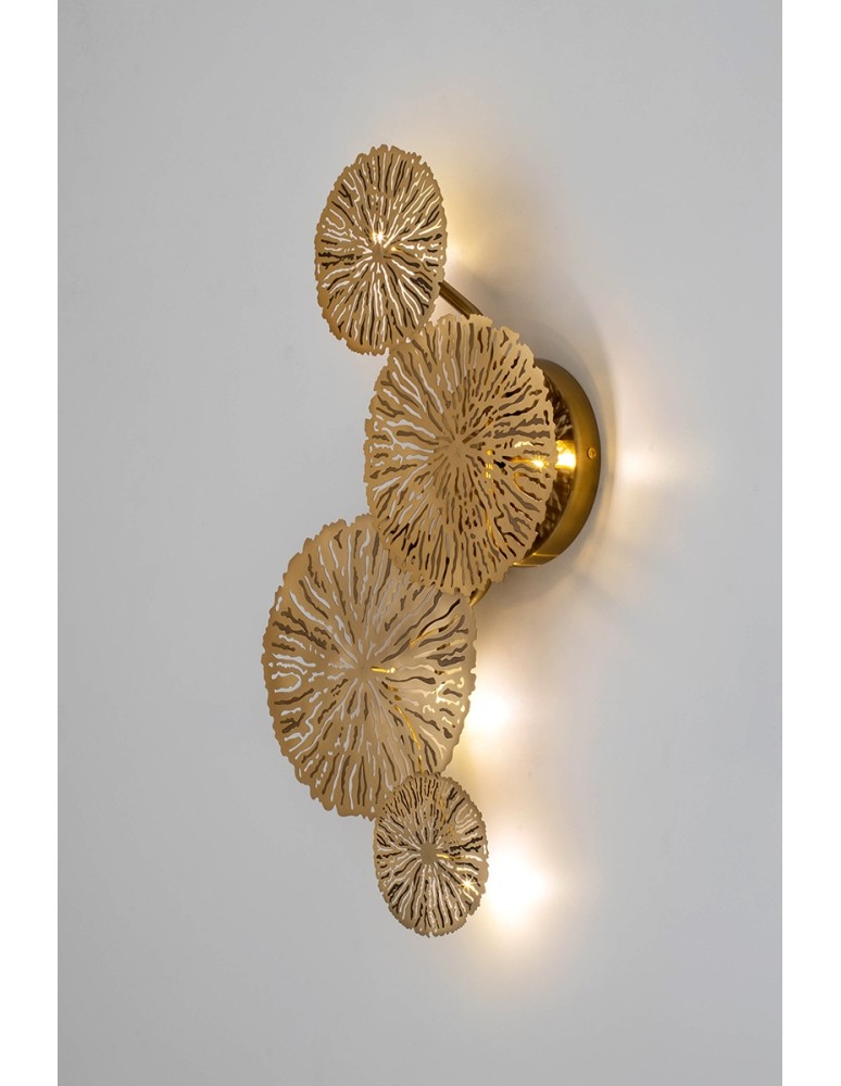 Designer wall lamps - MOOSEE LIRIO 4 gold wall lamp (MSE1501100178) - product kolory-swiatla.pl 4