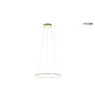 Pendant lamps circles - MOOSEE RING SLIM 40 gold pendant lamp (MSE1501100155) - product 5