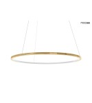 Pendant lamps circles - MOOSEE RING SLIM 100 gold pendant lamp (MSE1501100158) - product 1