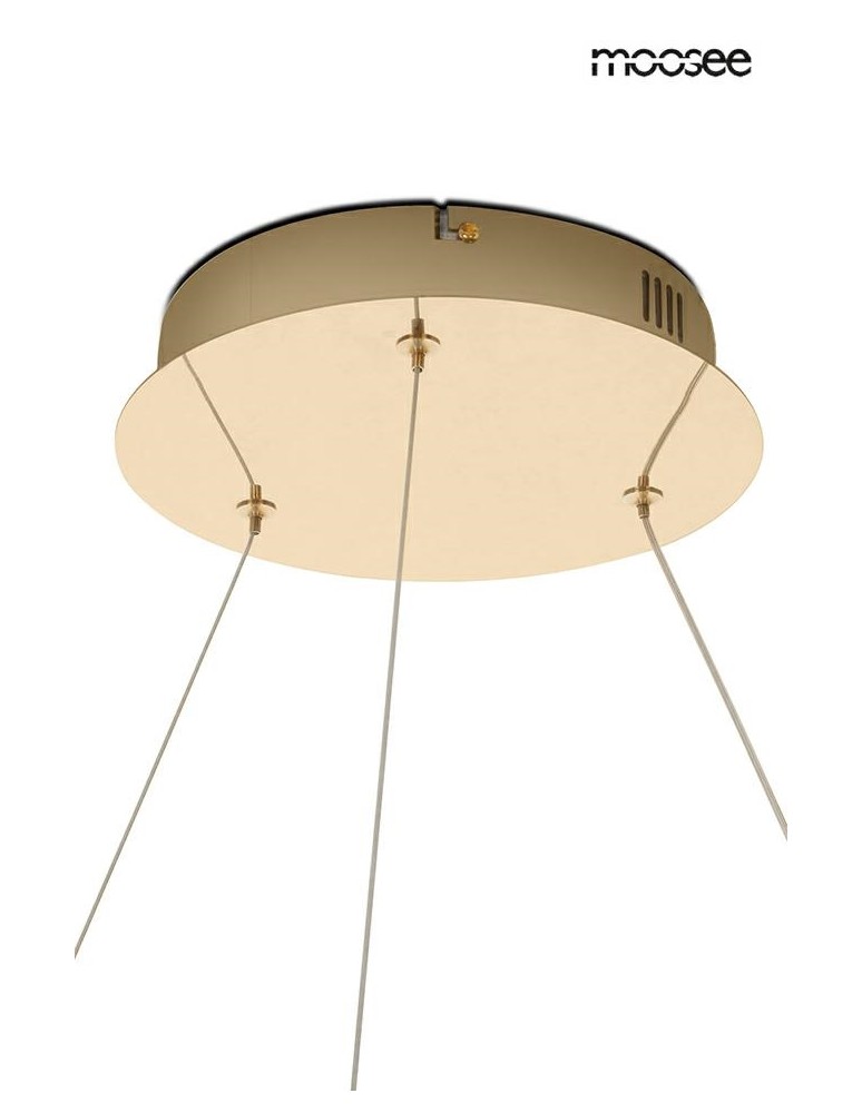 Pendant lamps circles - MOOSEE RING SLIM 120 gold pendant lamp (MSE1501100159) - product kolory-swiatla.pl 4