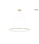 Pendant lamps circles - MOOSEE RING SLIM 120 gold pendant lamp (MSE1501100159) - product 5