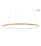 Pendant lamps circles - MOOSEE RING SLIM 150 gold pendant lamp (MSE1501100160) - product 1