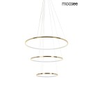Pendant lamps circles - MOOSEE RING SLIM S gold pendant lamp (MSE1501100161) - product 1