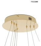Pendant lamps circles - MOOSEE RING SLIM S gold pendant lamp (MSE1501100161) - product 7