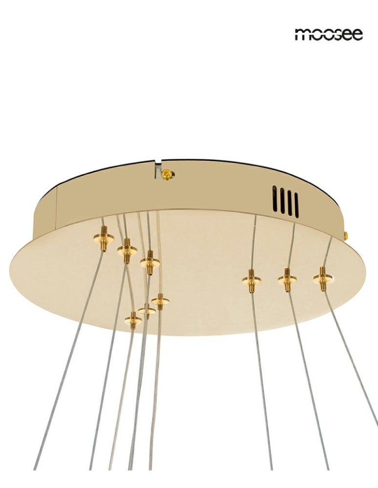 Pendant lamps circles - MOOSEE RING SLIM S gold pendant lamp (MSE1501100161) - product kolory-swiatla.pl 7