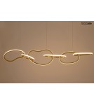 Designer pendant lamps - MOOSEE JAZZ 6 gold pendant lamp (MSE1501100185) - product 2