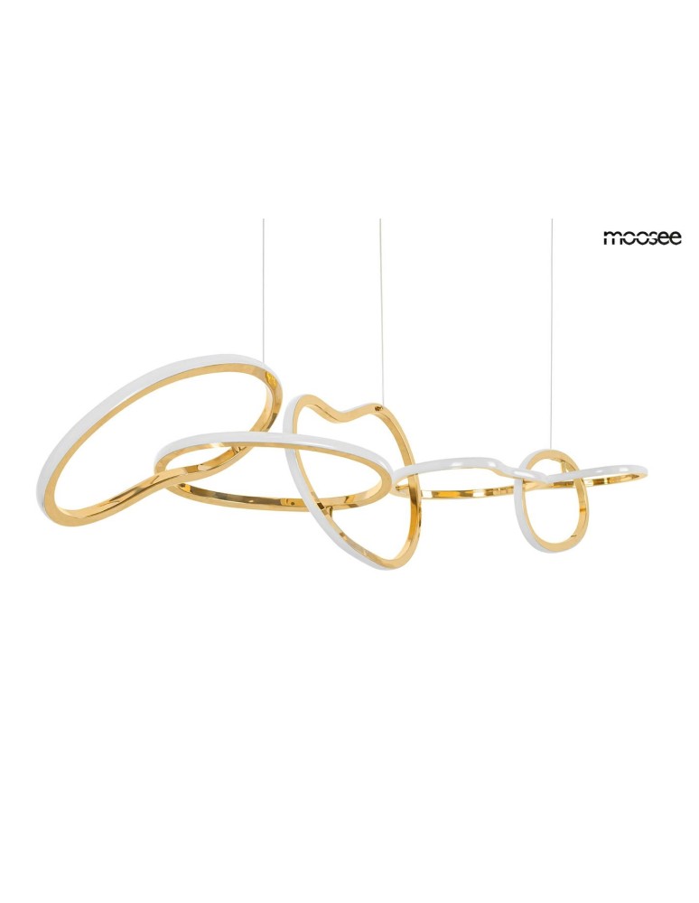 Designer pendant lamps - MOOSEE JAZZ 6 gold pendant lamp (MSE1501100185) - product kolory-swiatla.pl 3