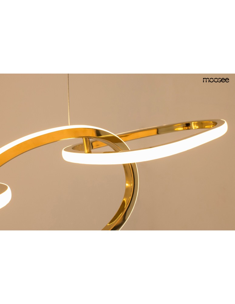 Designer pendant lamps - MOOSEE JAZZ 6 gold pendant lamp (MSE1501100185) - product kolory-swiatla.pl 10