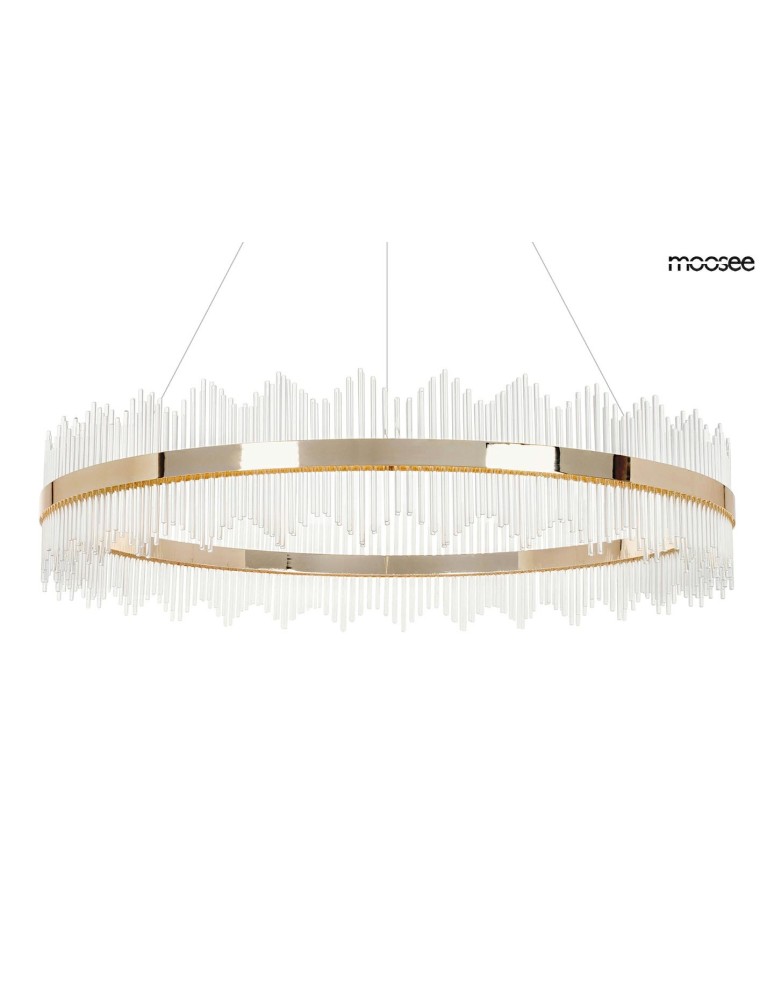 Glamour pendant lamps - MOOSEE FLORENS 120 gold pendant lamp (MSE1501100142) - product kolory-swiatla.pl 1