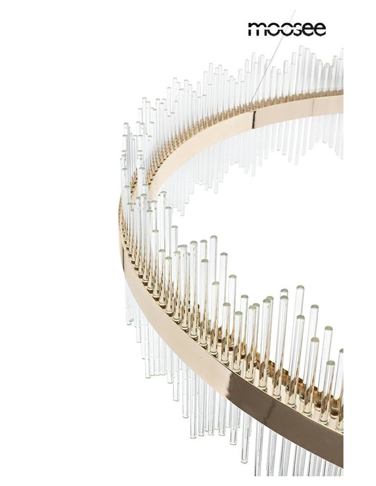 Glamour pendant lamps - MOOSEE FLORENS 120 gold pendant lamp (MSE1501100142) - product kolory-swiatla.pl 3