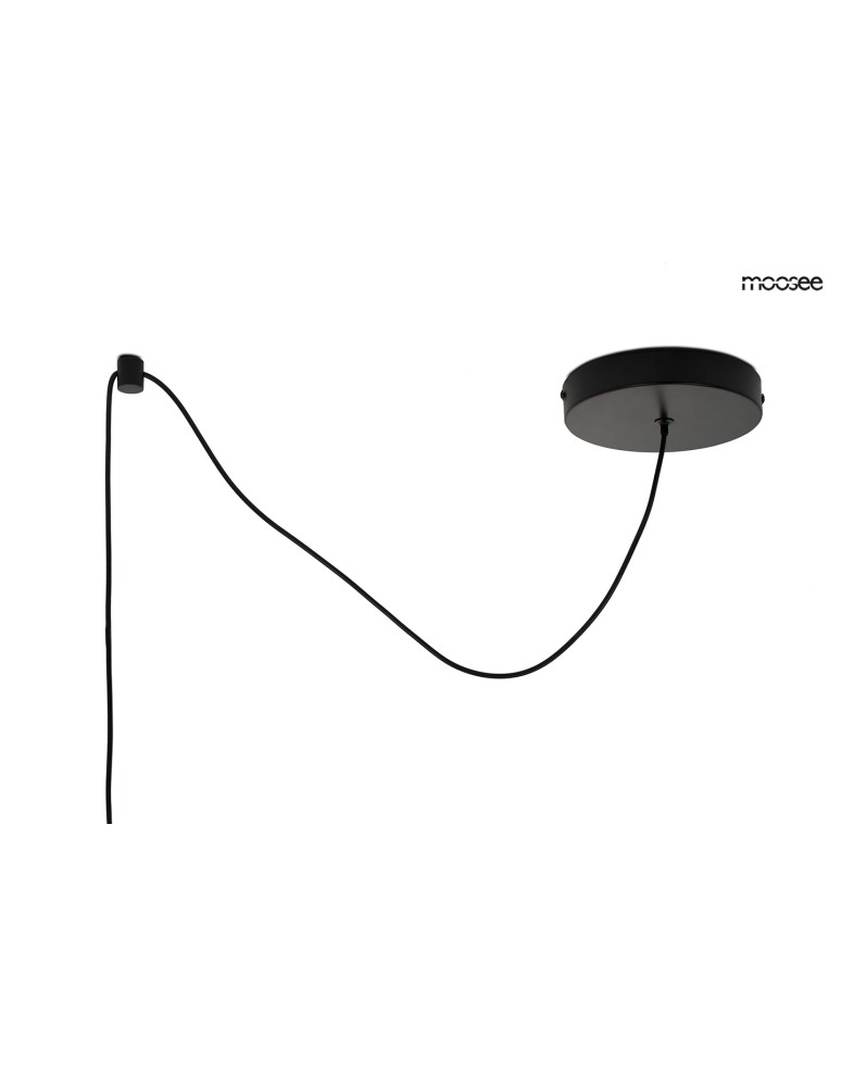 Pendant lamps spiders - MOOSEE BOBBIE pendant lamp black (MSE1501100149) - product kolory-swiatla.pl 5