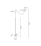 Pendant lamps spiders - MOOSEE BOBBIE pendant lamp black (MSE1501100149) - product 7