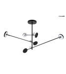 LED pendant lamps - MOOSEE BOBBIE 3 pendant lamp black (MSE1501100150) - product 1