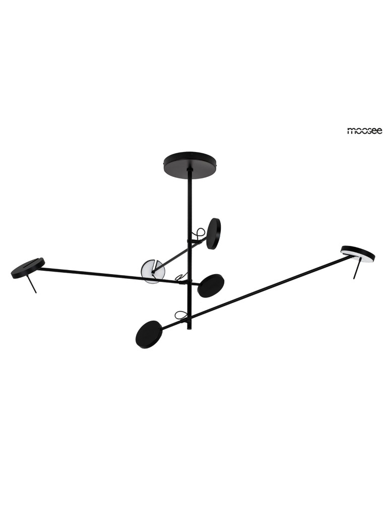 LED pendant lamps - MOOSEE BOBBIE 3 pendant lamp black (MSE1501100150) - product kolory-swiatla.pl 3