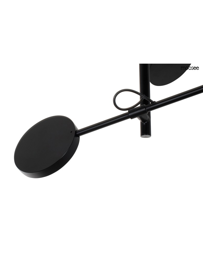 LED pendant lamps - MOOSEE BOBBIE 3 pendant lamp black (MSE1501100150) - product kolory-swiatla.pl 6