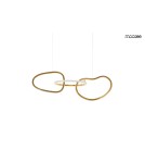 Designer pendant lamps - MOOSEE JAZZ 3 gold pendant lamp (MSE1501100203) - product 1