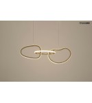 Designer pendant lamps - MOOSEE JAZZ 3 gold pendant lamp (MSE1501100203) - product 2
