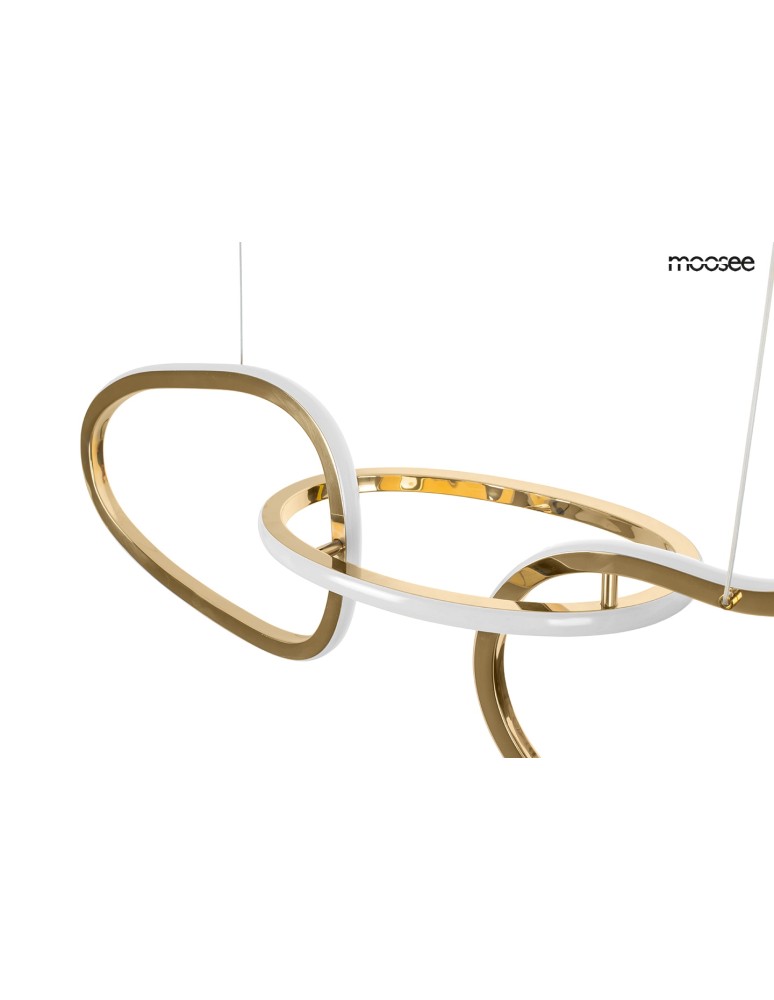 Designer pendant lamps - MOOSEE JAZZ 3 gold pendant lamp (MSE1501100203) - product kolory-swiatla.pl 6