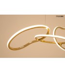 Designer pendant lamps - MOOSEE JAZZ 3 gold pendant lamp (MSE1501100203) - product 9
