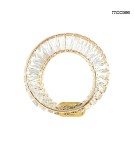 Glamour wall lamps - MOOSEE WAVE gold wall lamp (MSE1501100186) - product 1