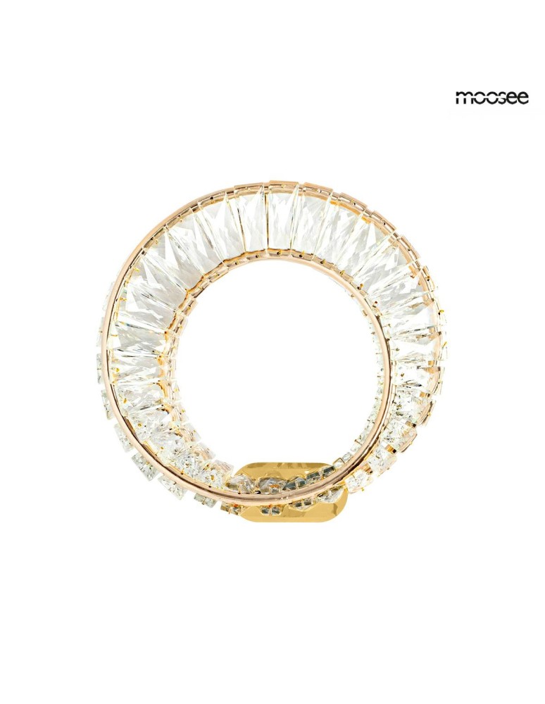 Glamour wall lamps - MOOSEE WAVE gold wall lamp (MSE1501100186) - product kolory-swiatla.pl 1