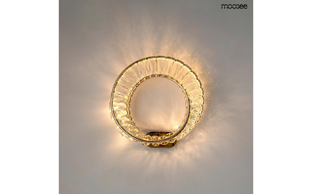 MOOSEE lampa ścienna WAVE złota (MSE1501100186)