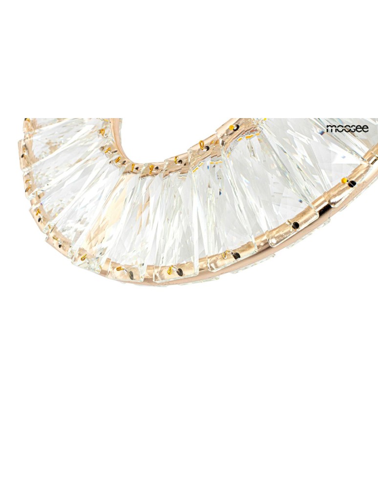 Glamour wall lamps - MOOSEE WAVE gold wall lamp (MSE1501100186) - product kolory-swiatla.pl 4