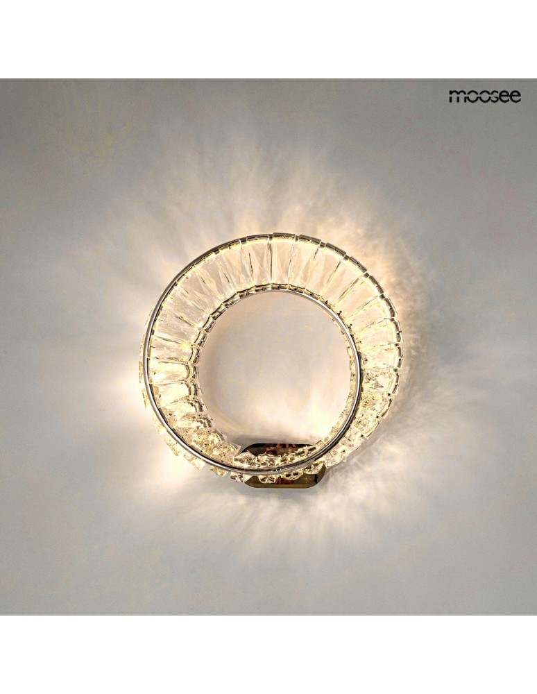 Glamour wall lamps - MOOSEE WAVE chrome wall lamp (MSE1501100187) - product kolory-swiatla.pl 2