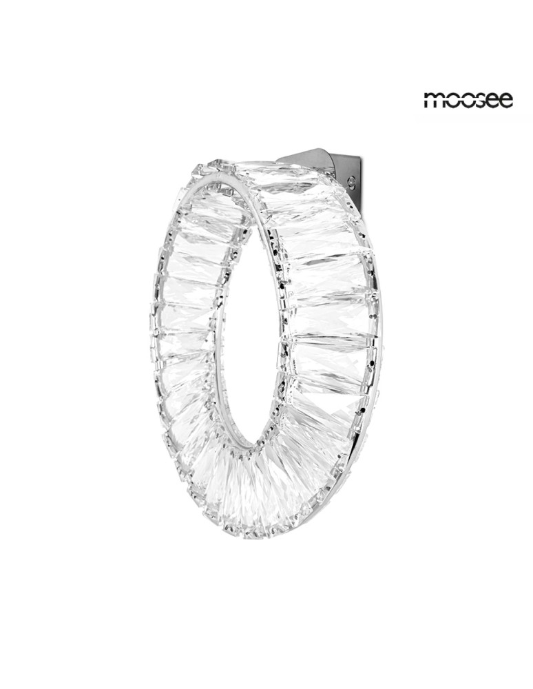 Glamour wall lamps - MOOSEE WAVE chrome wall lamp (MSE1501100187) - product kolory-swiatla.pl 3