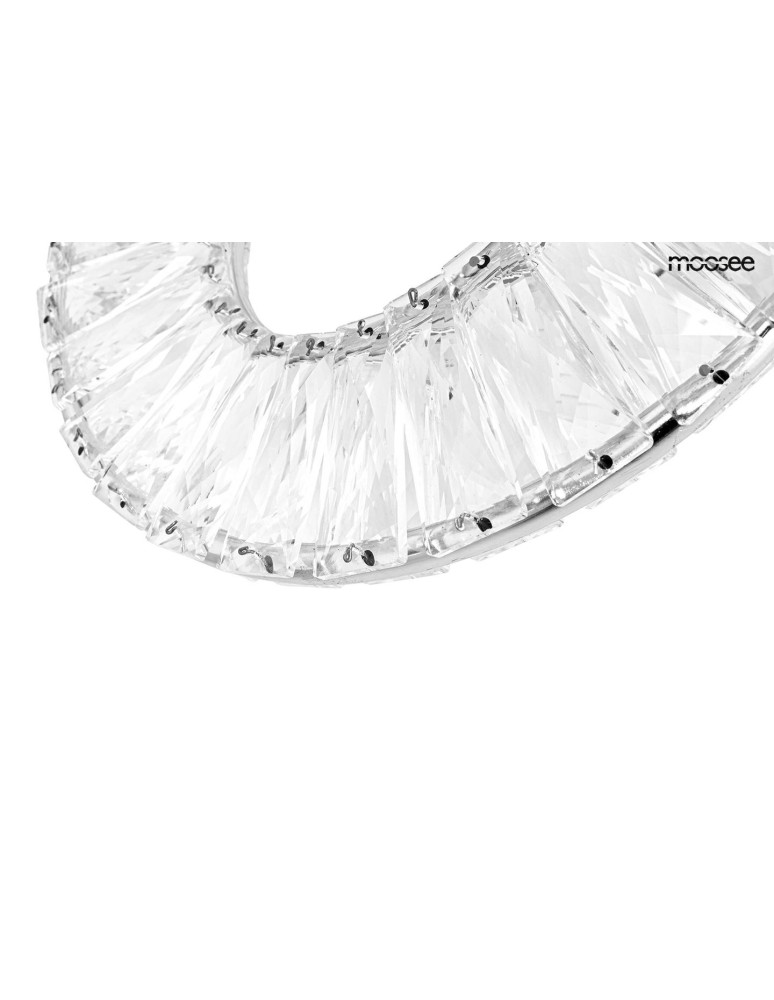 Glamour wall lamps - MOOSEE WAVE chrome wall lamp (MSE1501100187) - product kolory-swiatla.pl 4