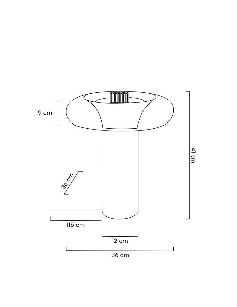 Glamour table lamps - MOOSEE table lamp ICAR gold (MSE1501100165) - product kolory-swiatla.pl 7