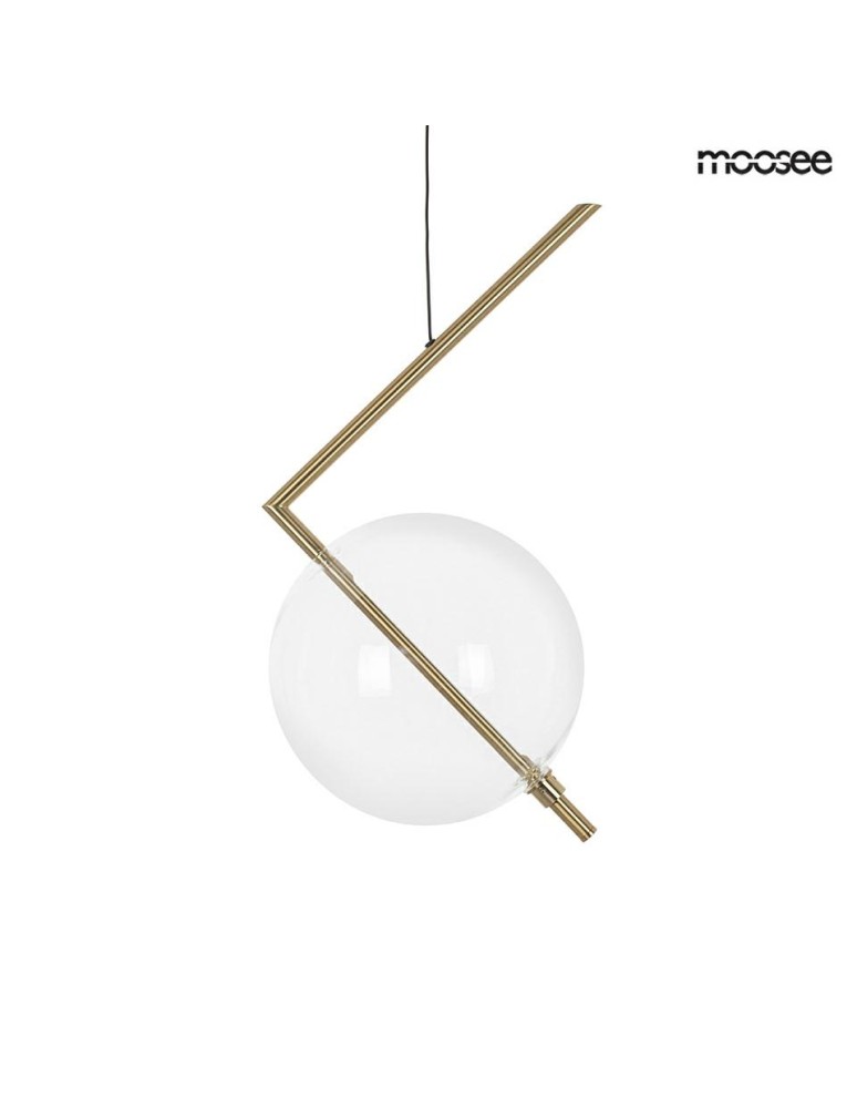 Pendant lamps spheres - MOOSEE pendant lamp ECHO gold (MSE1501100166) - product kolory-swiatla.pl 1