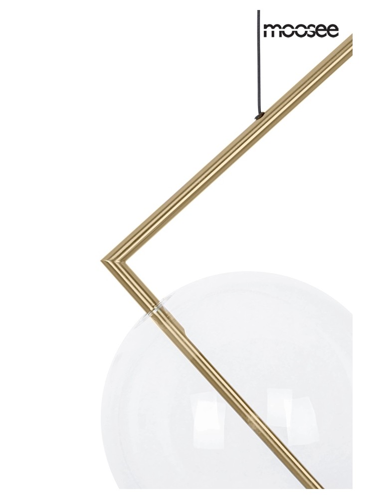 Pendant lamps spheres - MOOSEE pendant lamp ECHO gold (MSE1501100166) - product kolory-swiatla.pl 3