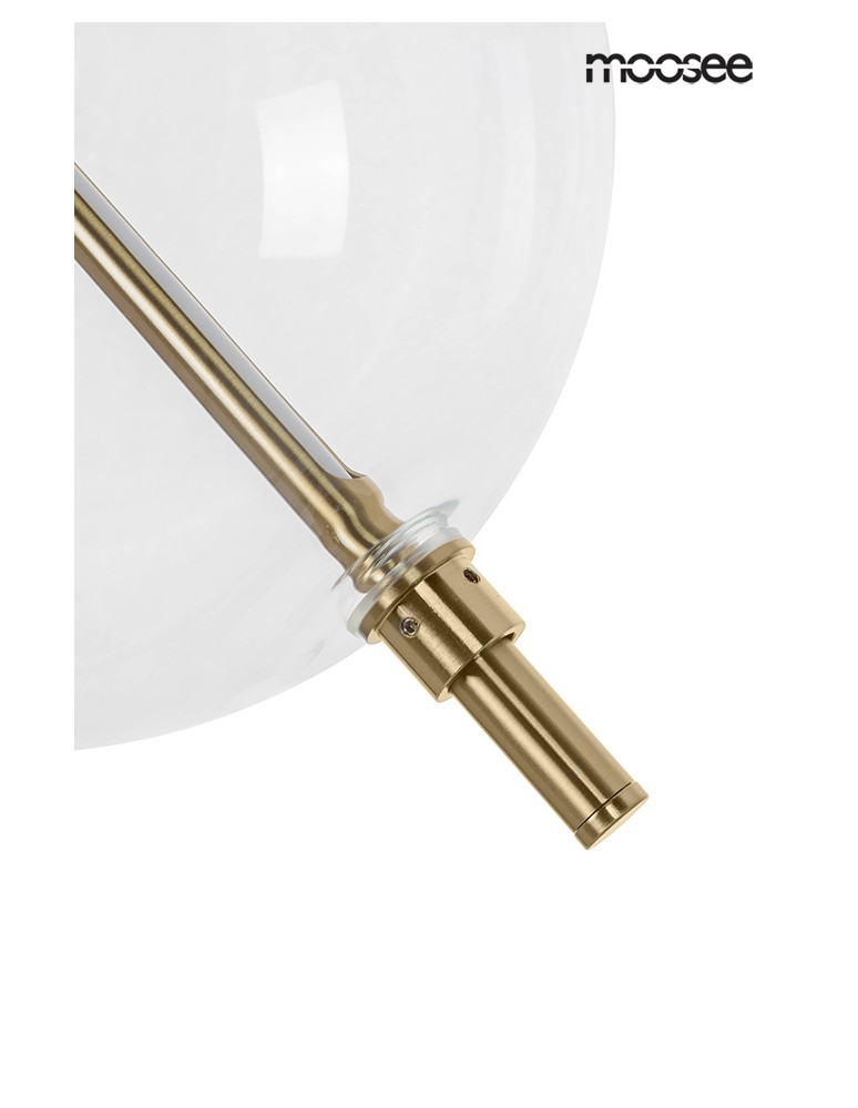 Pendant lamps spheres - MOOSEE pendant lamp ECHO gold (MSE1501100166) - product kolory-swiatla.pl 4