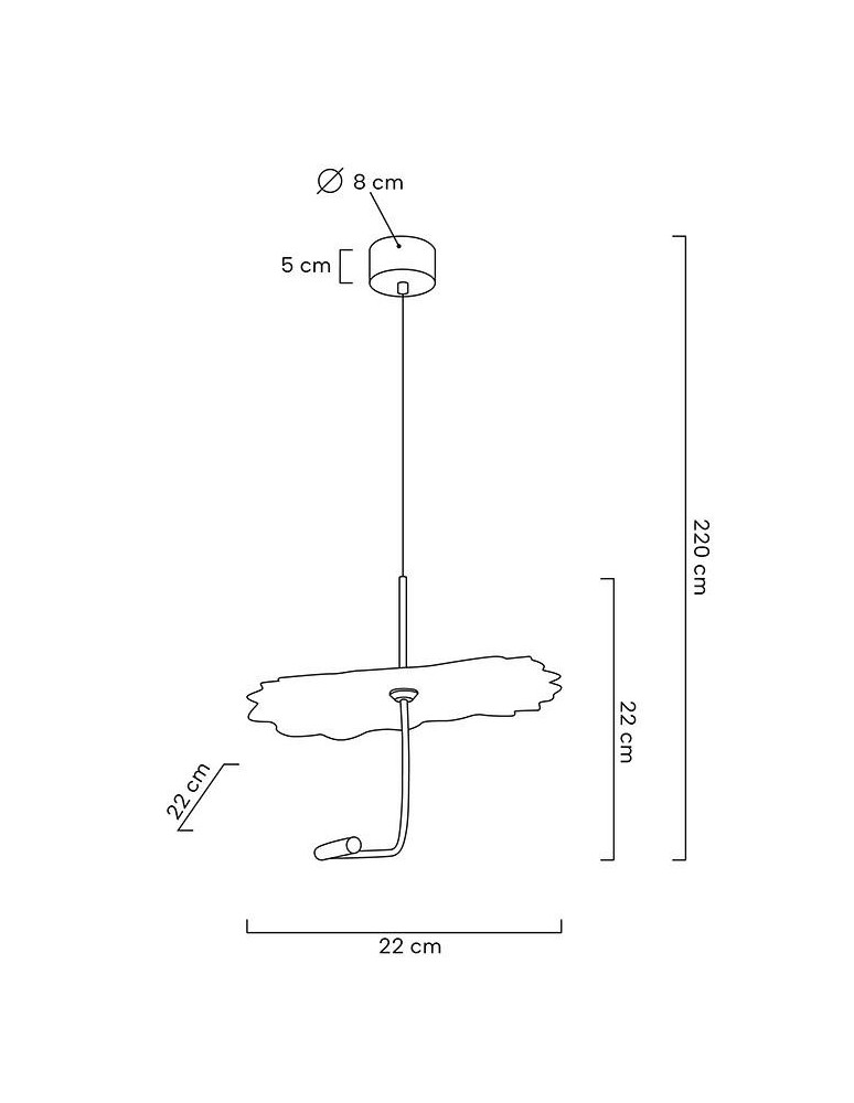 Designer pendant lamps - MOOSEE LEAFS gold pendant lamp (MSE1501100167) - product kolory-swiatla.pl 10