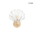 Glamour wall lamps - MOOSEE CONCHA gold wall lamp (MSE1501100201) - product 1