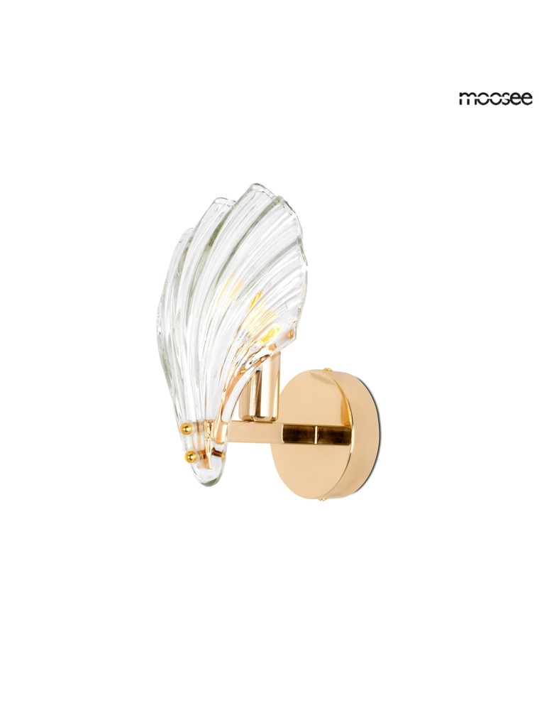 Glamour wall lamps - MOOSEE CONCHA gold wall lamp (MSE1501100201) - product kolory-swiatla.pl 3
