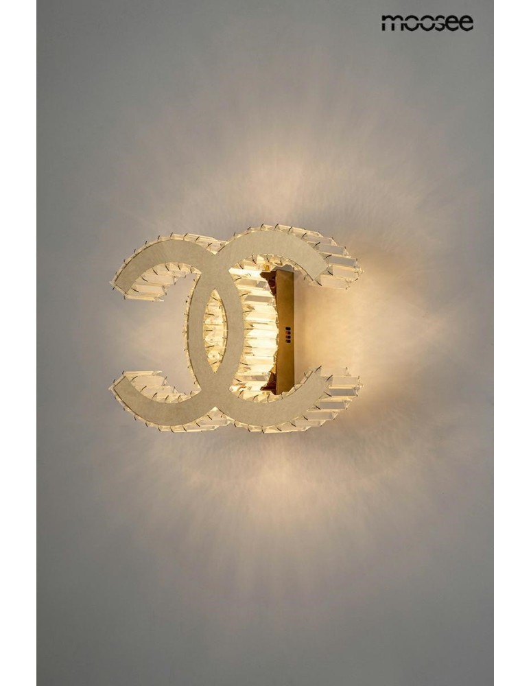 Glamour wall lamps - MOOSEE LIBERTY gold wall lamp (MSE1501100192) - product kolory-swiatla.pl 3
