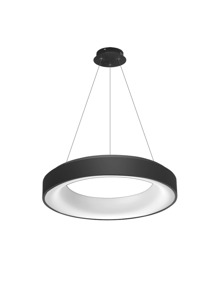 Pendant lamps with control - Azzardo SOVANA PENDANT 55 CCT BLACK 1xLED Pendant Black AZ2728 - product kolory-swiatla.pl 1