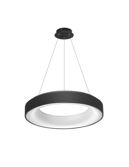 Azzardo SOVANA PENDANT 55 CCT BLACK 1xLED Wisząca Czarny AZ2728