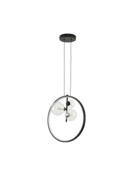 Step into Design ORION RING LED pendant lamp black 40cm DN1504 - product 2