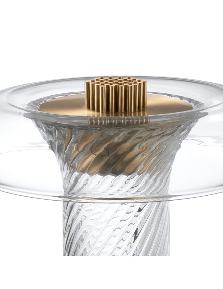 Decorative table lamps - Step into Design CLARO LED table lamp transparent 35cm ST-8895T - product kolory-swiatla.pl 2