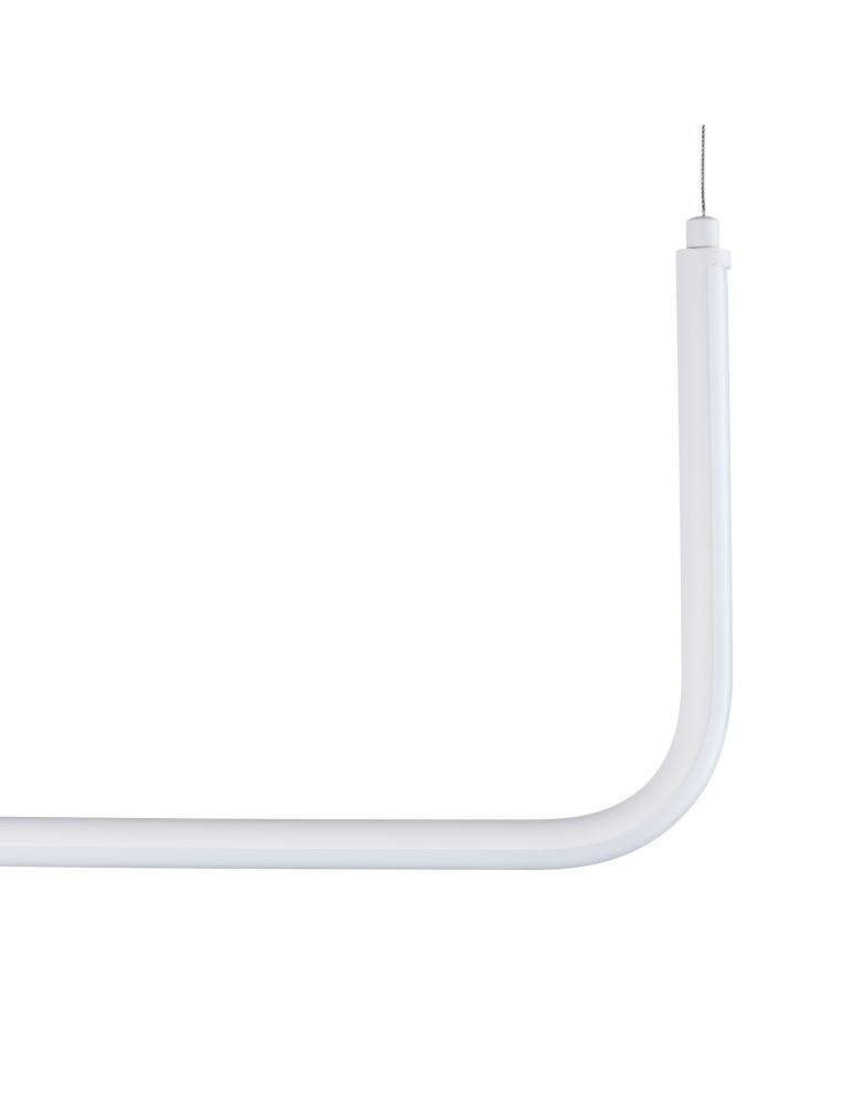 Pendant lamps over the island - Step into Design MINIMA-1 LED pendant lamp white 120cm MP0095-L120_WH - product kolory-swiatla.pl 3