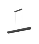 Pendant lamps over desk - Nowodvorski CL Q LED PRO Hanging LED Max power 31W LED 4000K Black 8252 - product 1